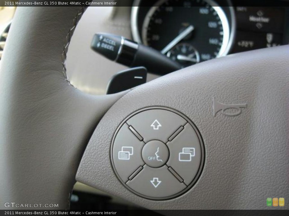 Cashmere Interior Controls for the 2011 Mercedes-Benz GL 350 Blutec 4Matic #45593427