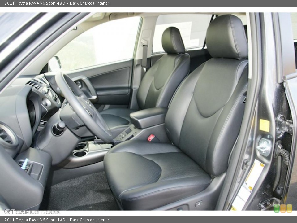 Dark Charcoal Interior Photo for the 2011 Toyota RAV4 V6 Sport 4WD #45595464