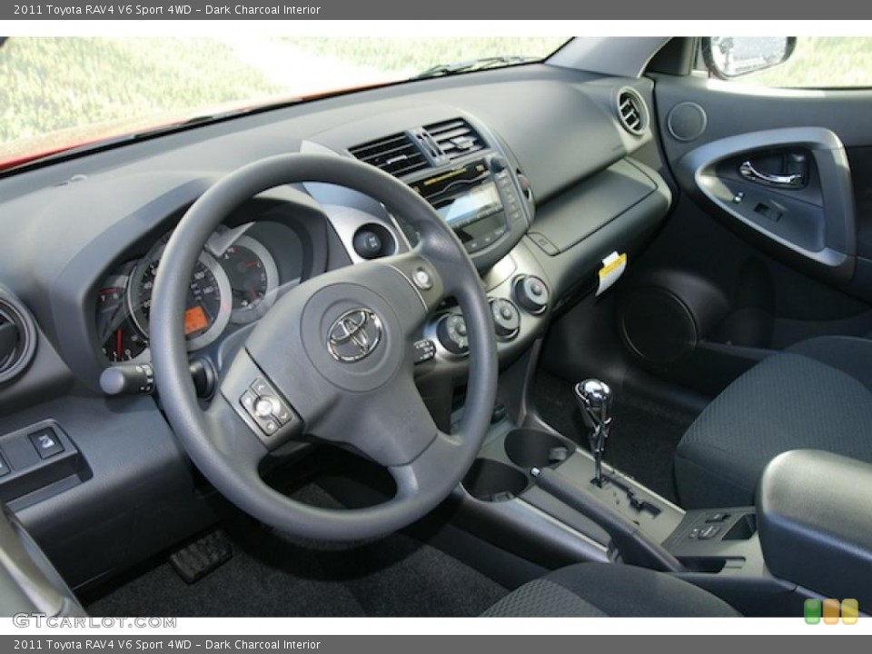 Dark Charcoal Interior Photo for the 2011 Toyota RAV4 V6 Sport 4WD #45595540