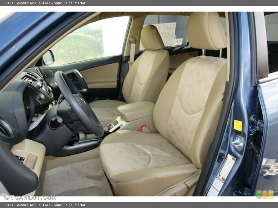 Sand Beige Interior Photo for the 2011 Toyota RAV4 I4 4WD #45595876