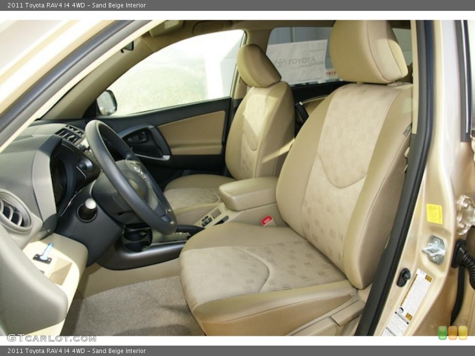 Sand Beige Interior Photo for the 2011 Toyota RAV4 I4 4WD #45595920