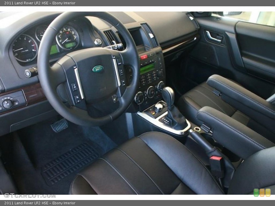 Ebony 2011 Land Rover LR2 Interiors