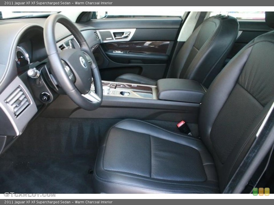 Warm Charcoal Interior Photo for the 2011 Jaguar XF XF Supercharged Sedan #45596436