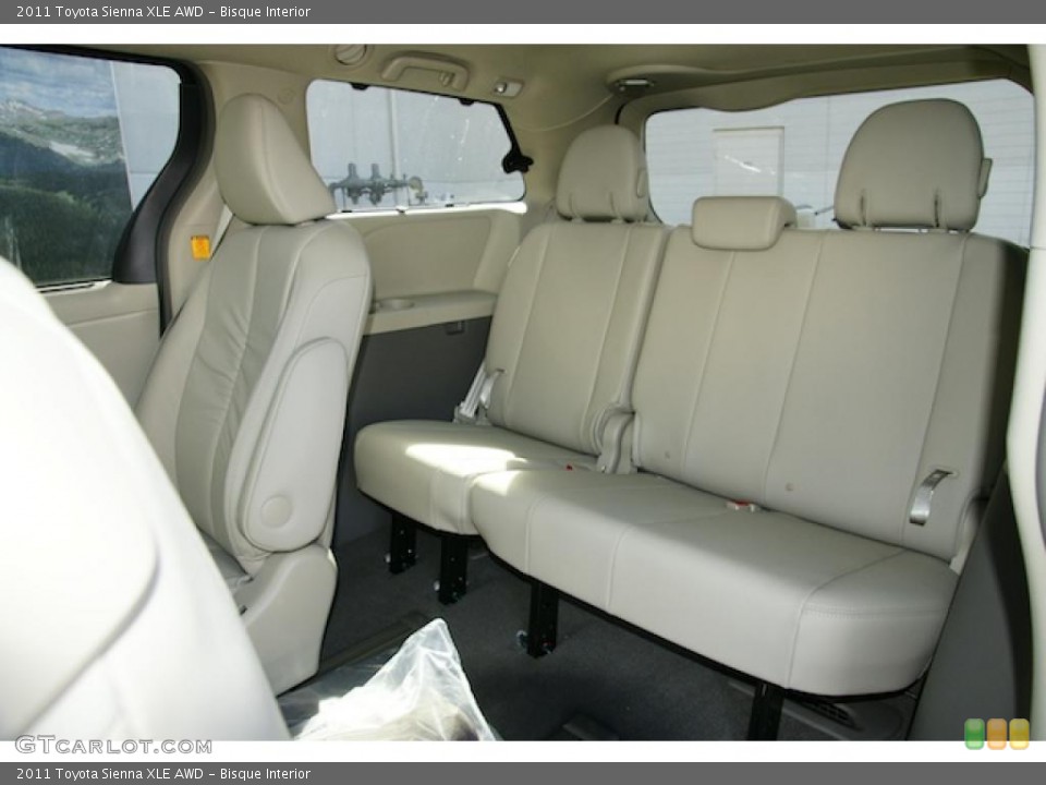 Bisque Interior Photo for the 2011 Toyota Sienna XLE AWD #45597647