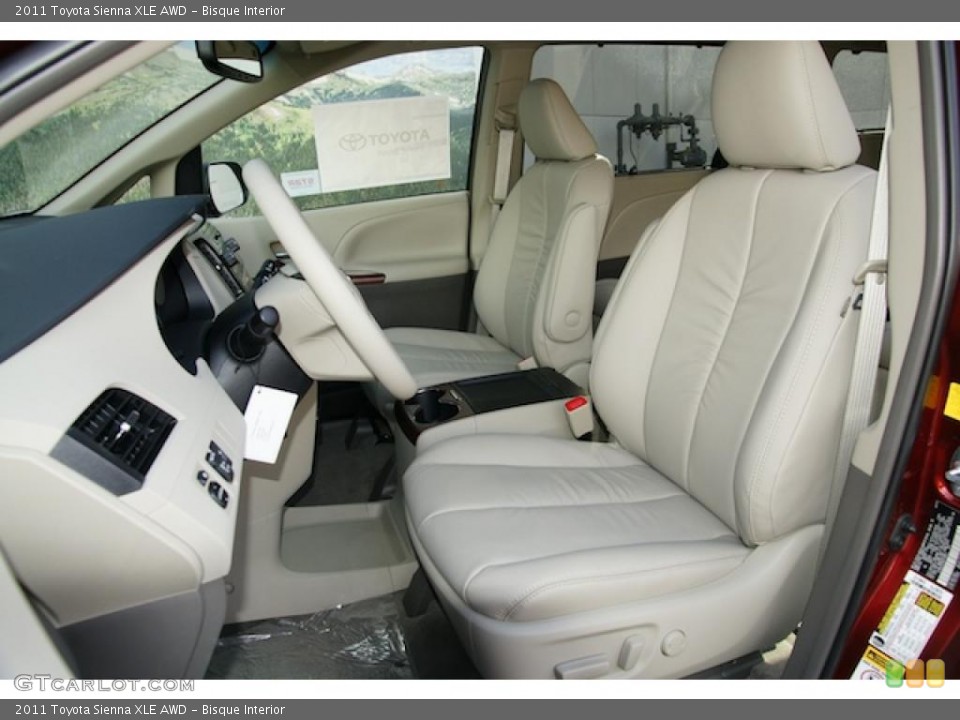 Bisque Interior Photo for the 2011 Toyota Sienna XLE AWD #45598104