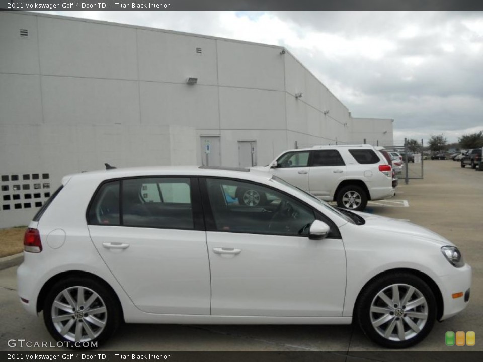 Titan Black Interior Photo for the 2011 Volkswagen Golf 4 Door TDI #45599449