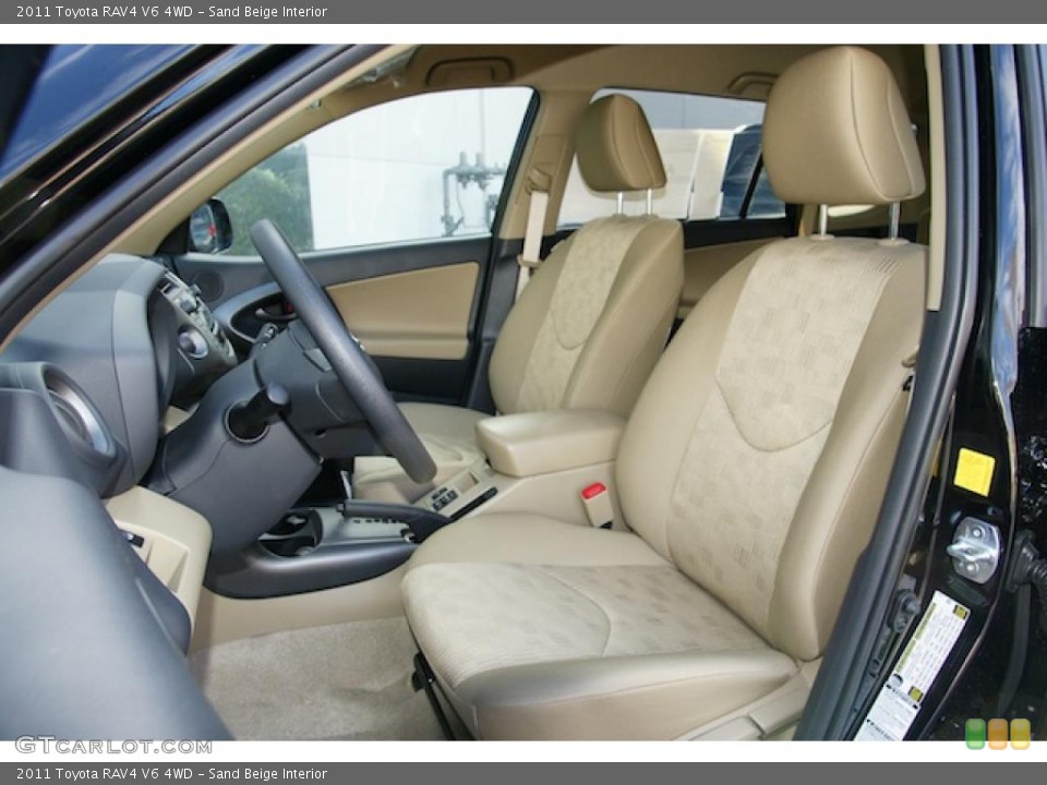 Sand Beige Interior Photo for the 2011 Toyota RAV4 V6 4WD #45600341