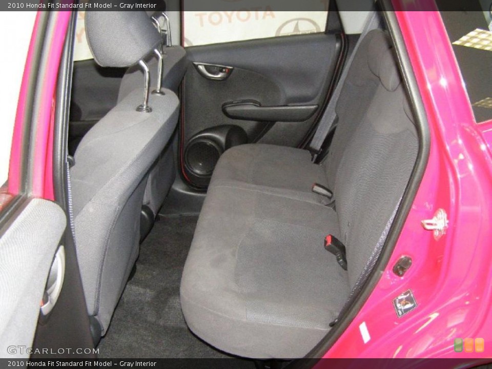 Gray Interior Photo for the 2010 Honda Fit  #45600673