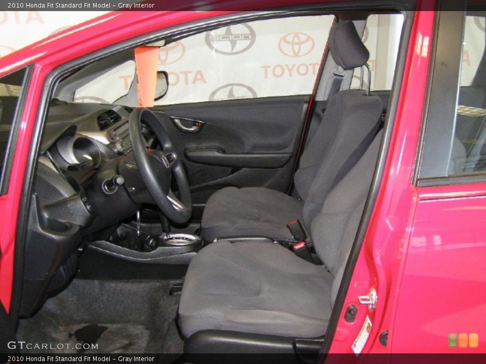 Gray Interior Photo for the 2010 Honda Fit  #45600737