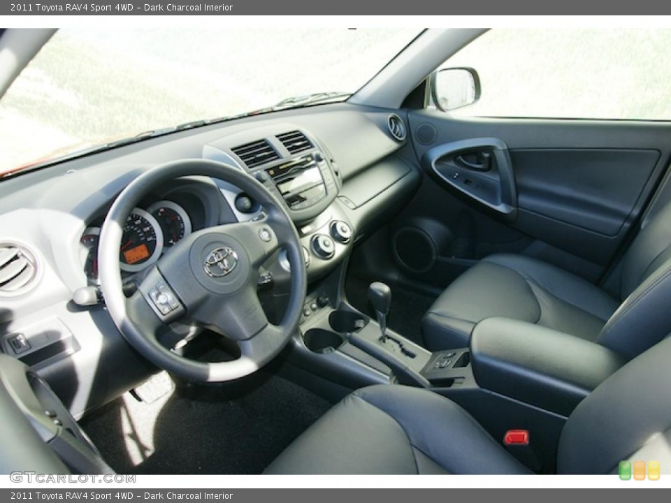 Dark Charcoal Interior Photo for the 2011 Toyota RAV4 Sport 4WD #45601629