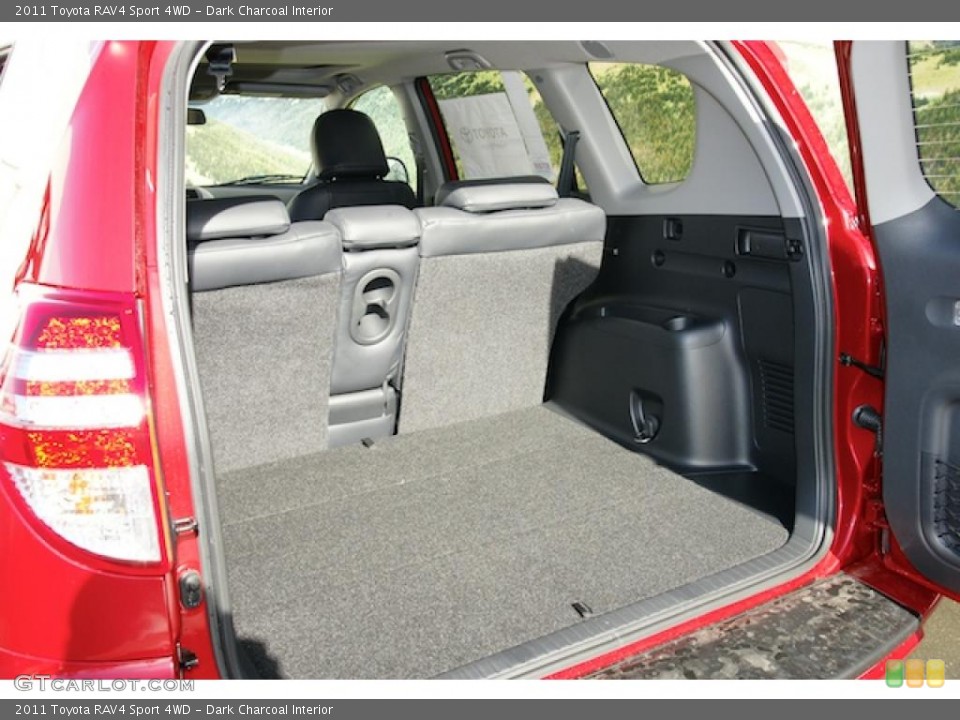 Dark Charcoal Interior Trunk for the 2011 Toyota RAV4 Sport 4WD #45601645