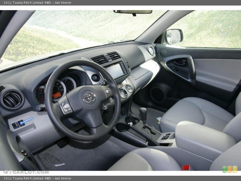 Ash Interior Prime Interior for the 2011 Toyota RAV4 Limited 4WD #45601857