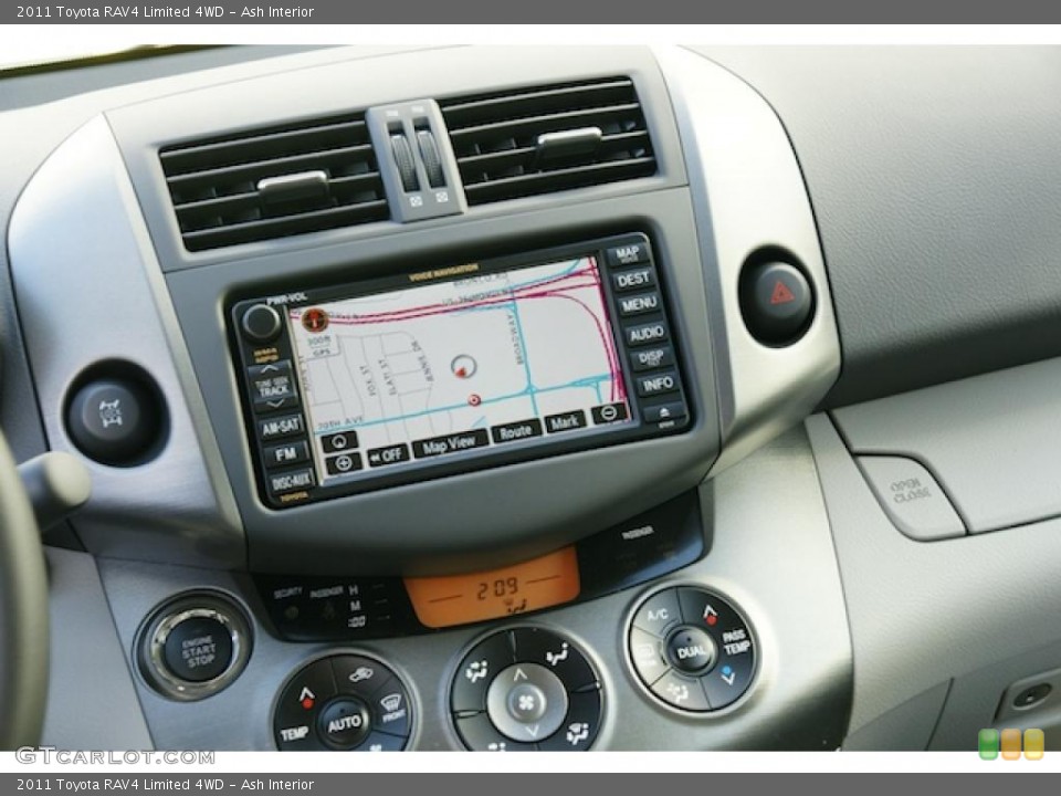 Ash Interior Navigation for the 2011 Toyota RAV4 Limited 4WD #45601881