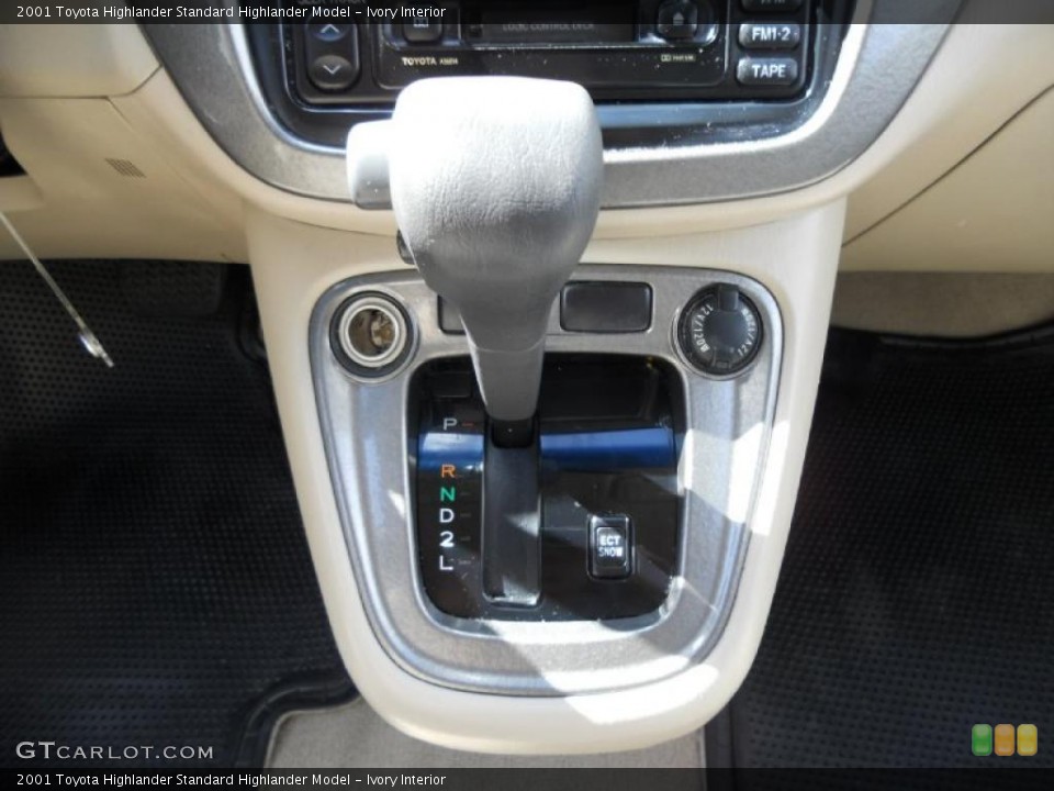 Ivory Interior Transmission for the 2001 Toyota Highlander  #45601977