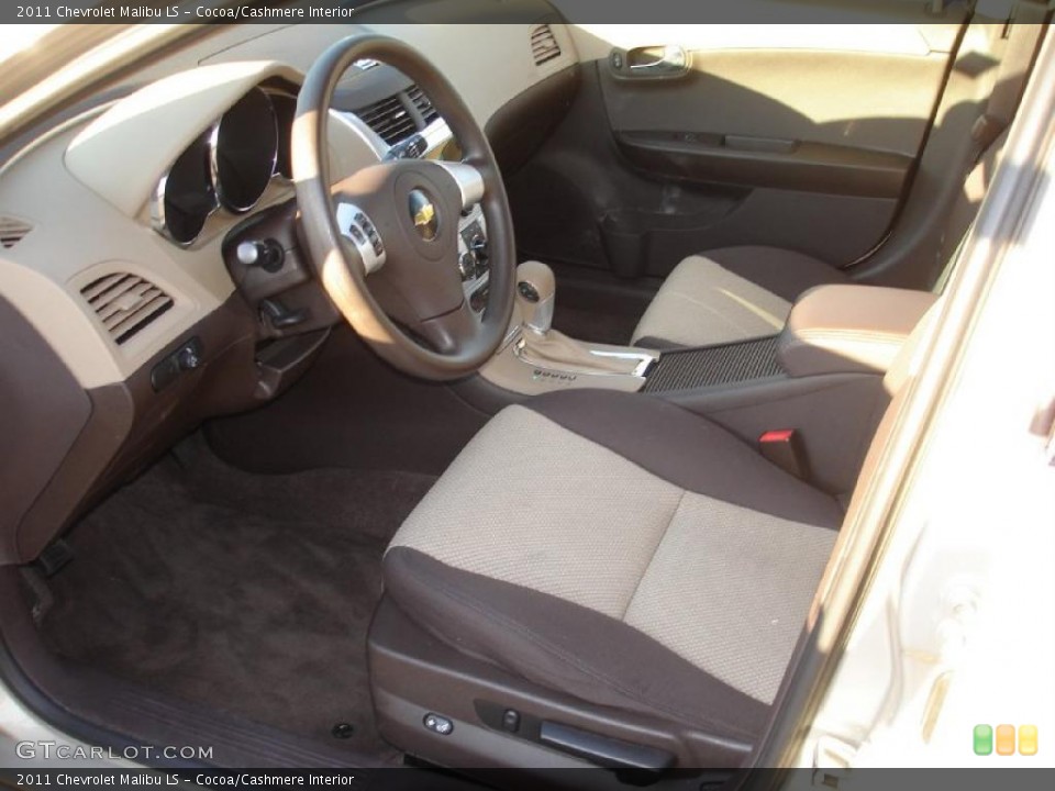 Cocoa/Cashmere Interior Photo for the 2011 Chevrolet Malibu LS #45603422