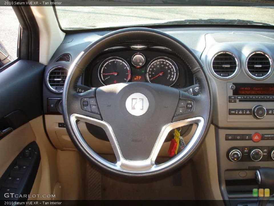 Tan Interior Steering Wheel for the 2010 Saturn VUE XR #45604438