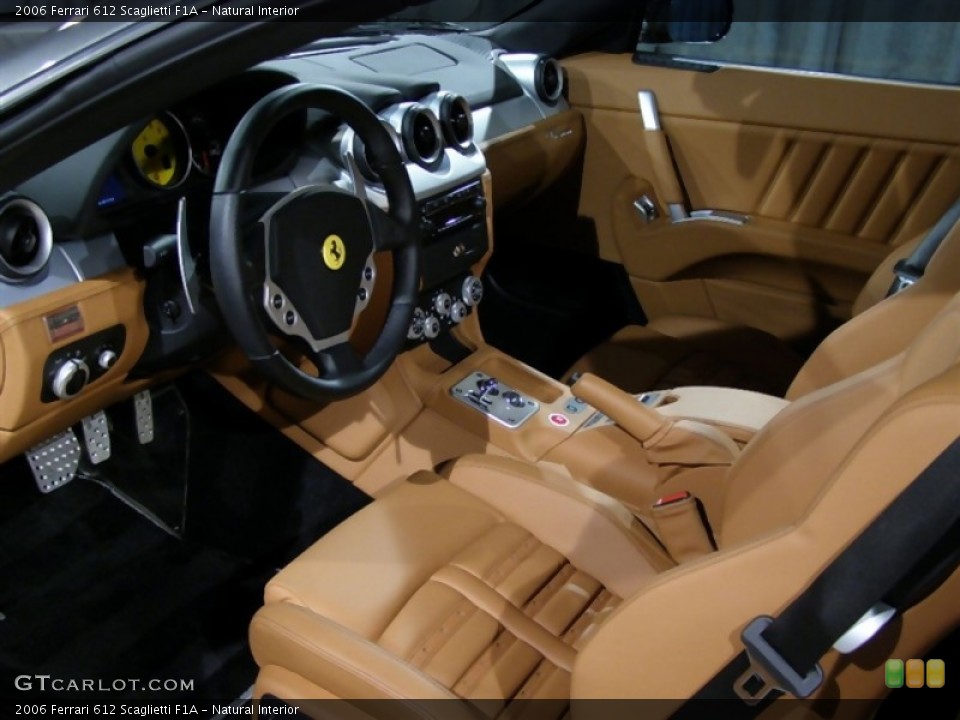 Natural Interior Prime Interior for the 2006 Ferrari 612 Scaglietti F1A #45605