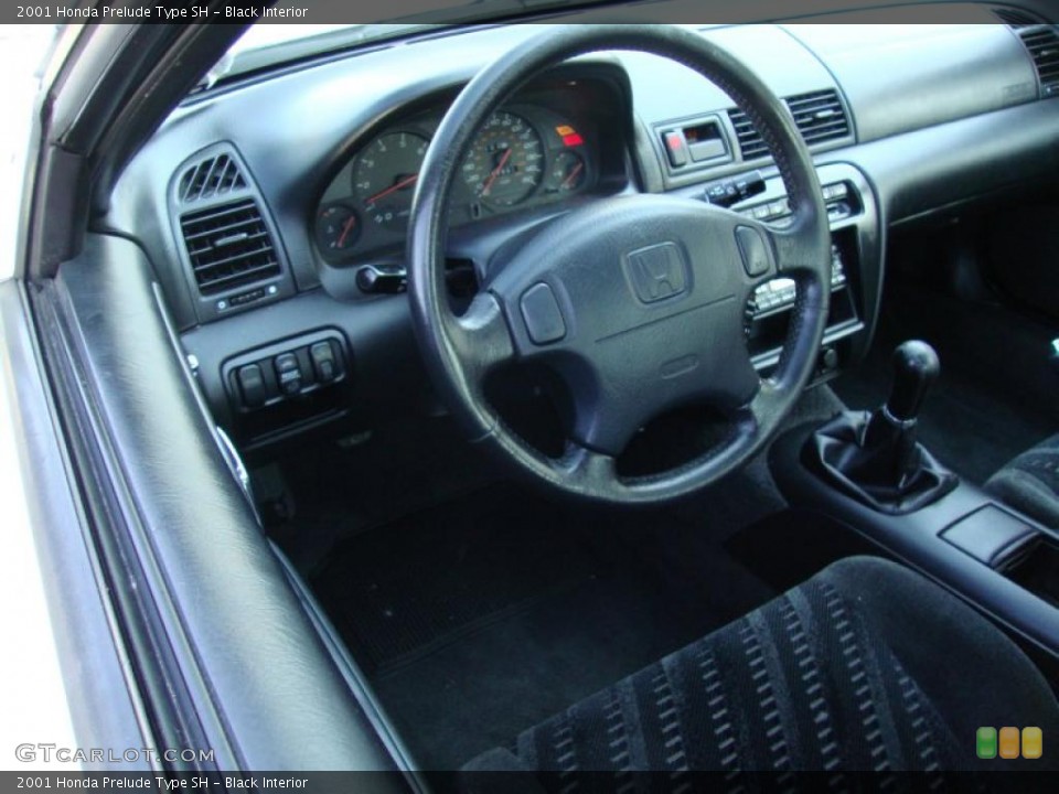 Black Interior Steering Wheel for the 2001 Honda Prelude Type SH #45606710
