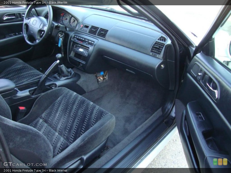 Black Interior Dashboard for the 2001 Honda Prelude Type SH #45607206