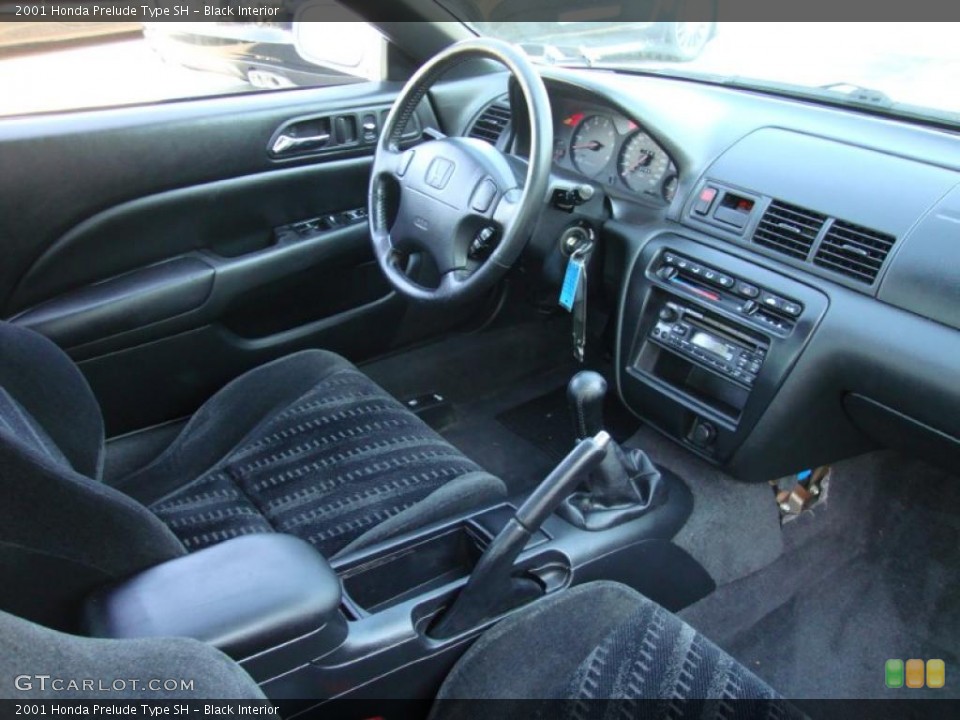 Black Interior Dashboard for the 2001 Honda Prelude Type SH #45607214