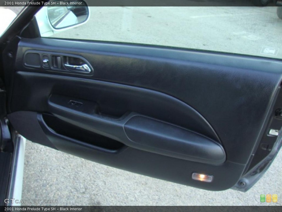 Black Interior Door Panel for the 2001 Honda Prelude Type SH #45607238