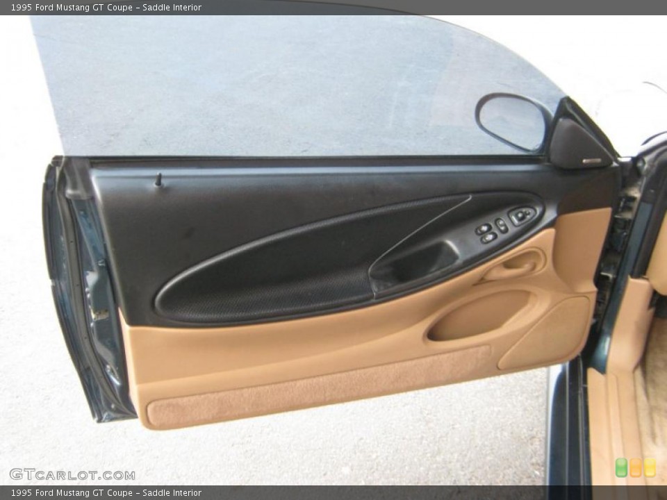 Saddle Interior Door Panel for the 1995 Ford Mustang GT Coupe #45608794