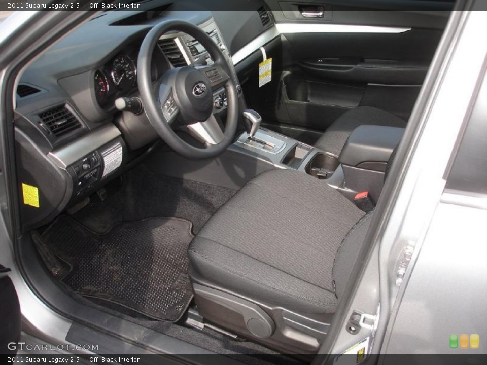 Off-Black Interior Photo for the 2011 Subaru Legacy 2.5i #45611443