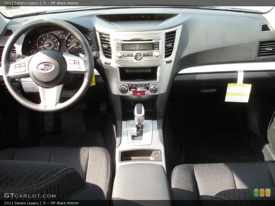 Off-Black Interior Dashboard for the 2011 Subaru Legacy 2.5i #45611451