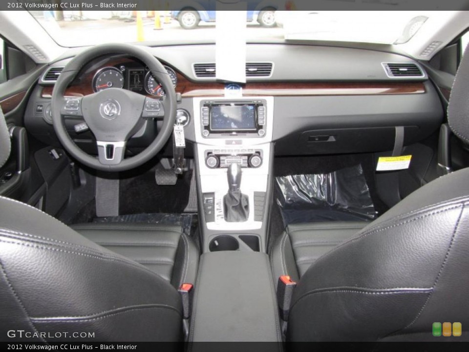 Black Interior Dashboard for the 2012 Volkswagen CC Lux Plus #45611475
