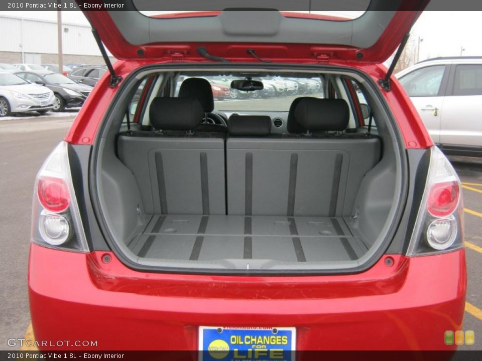 Ebony Interior Trunk for the 2010 Pontiac Vibe 1.8L #45611687