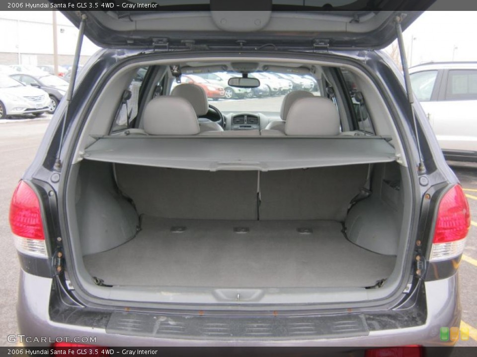 Gray Interior Trunk for the 2006 Hyundai Santa Fe GLS 3.5 4WD #45611831