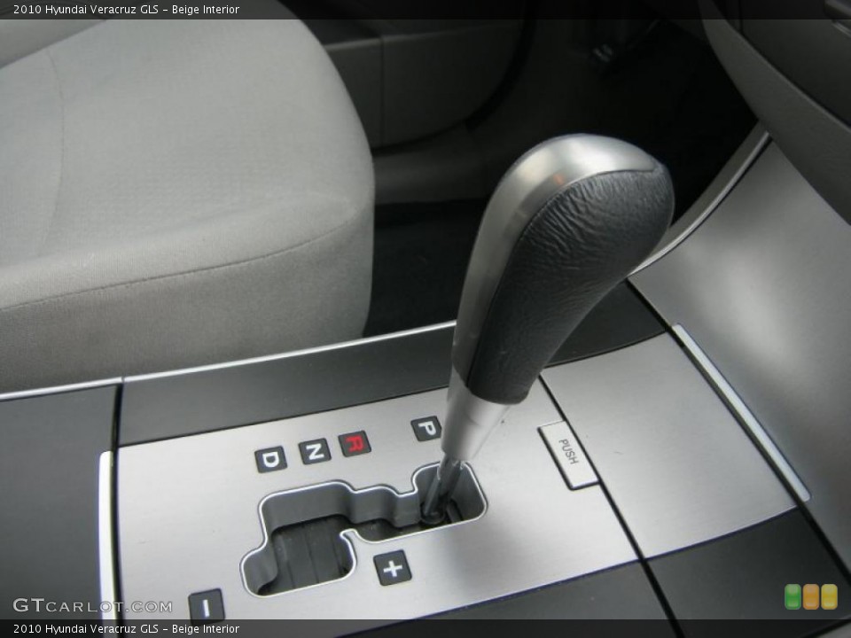 Beige Interior Transmission for the 2010 Hyundai Veracruz GLS #45612503