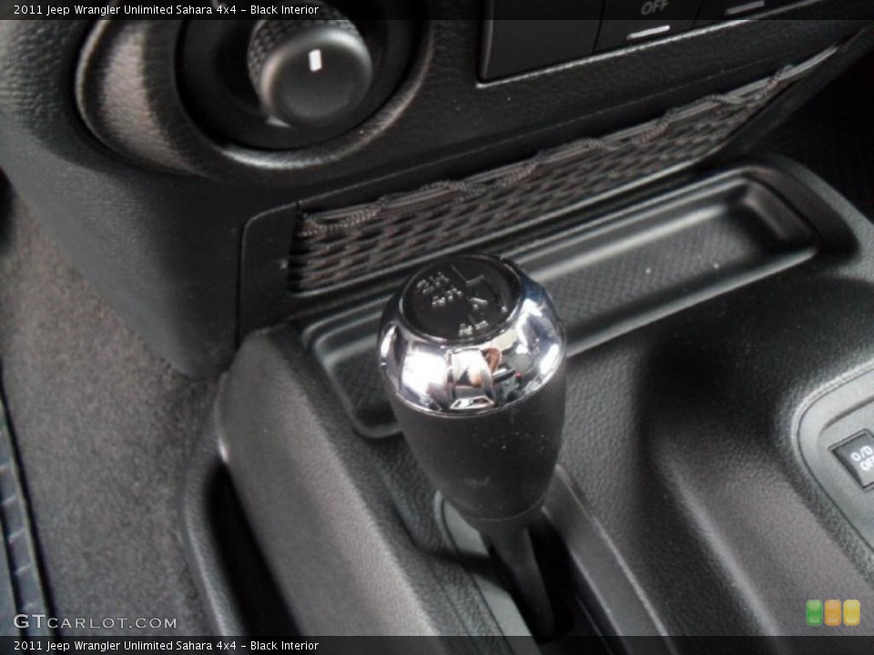 Black Interior Transmission for the 2011 Jeep Wrangler Unlimited Sahara 4x4 #45614095