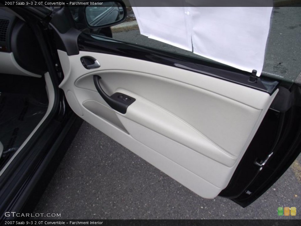 Parchment Interior Door Panel for the 2007 Saab 9-3 2.0T Convertible #45615084