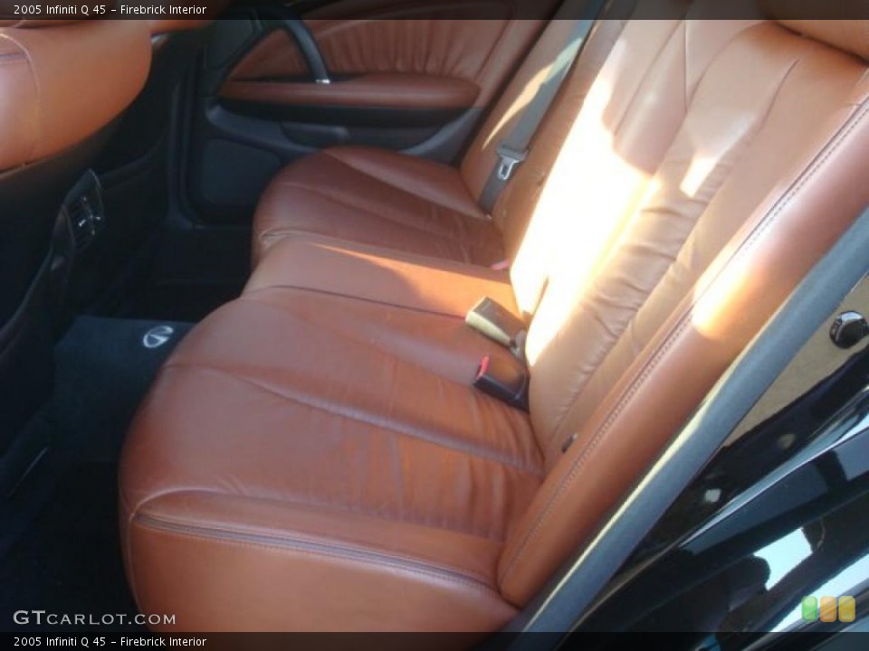 Firebrick 2005 Infiniti Q Interiors