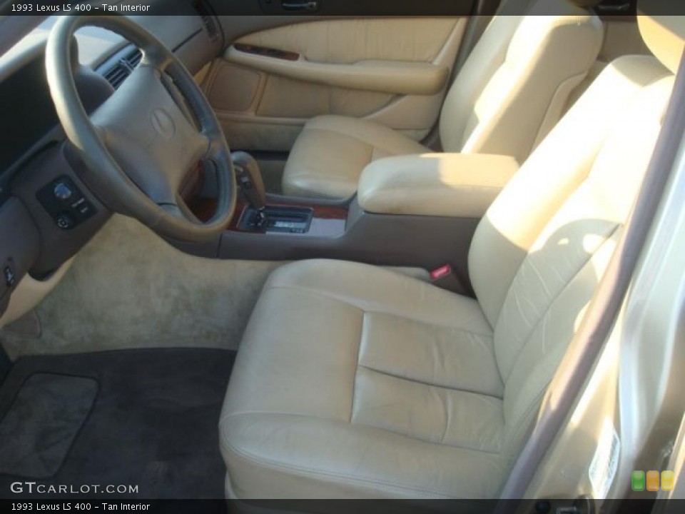 Tan Interior Photo for the 1993 Lexus LS 400 #45617796