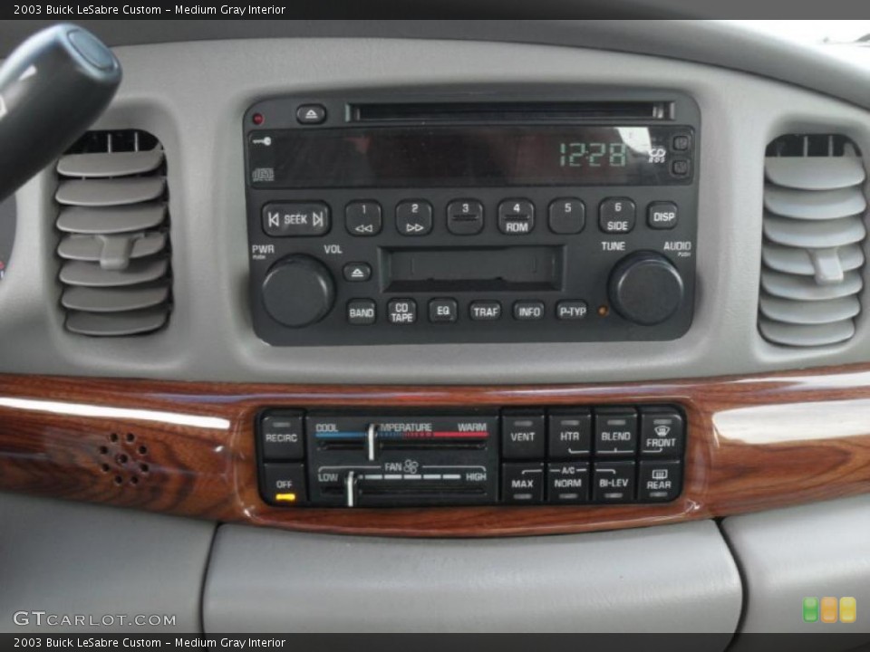 Medium Gray Interior Controls for the 2003 Buick LeSabre Custom #45618024