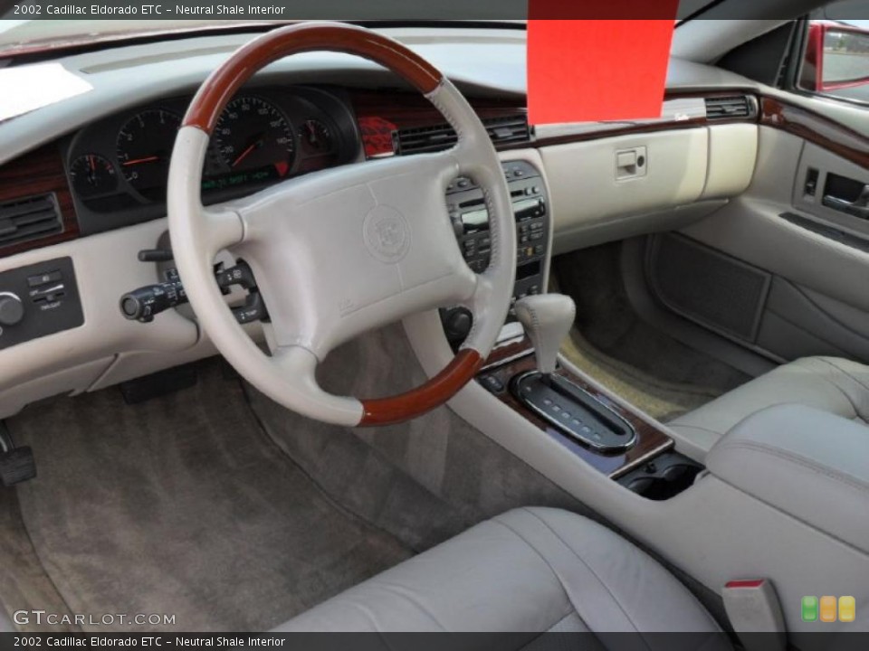 Neutral Shale 2002 Cadillac Eldorado Interiors