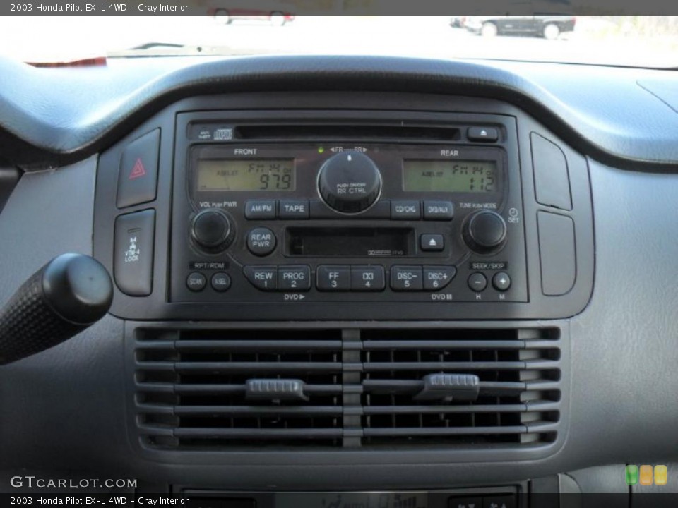 Gray Interior Controls for the 2003 Honda Pilot EX-L 4WD #45618640