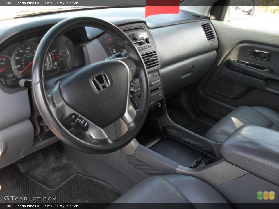 Gray Interior Prime Interior for the 2003 Honda Pilot EX-L 4WD #45618940