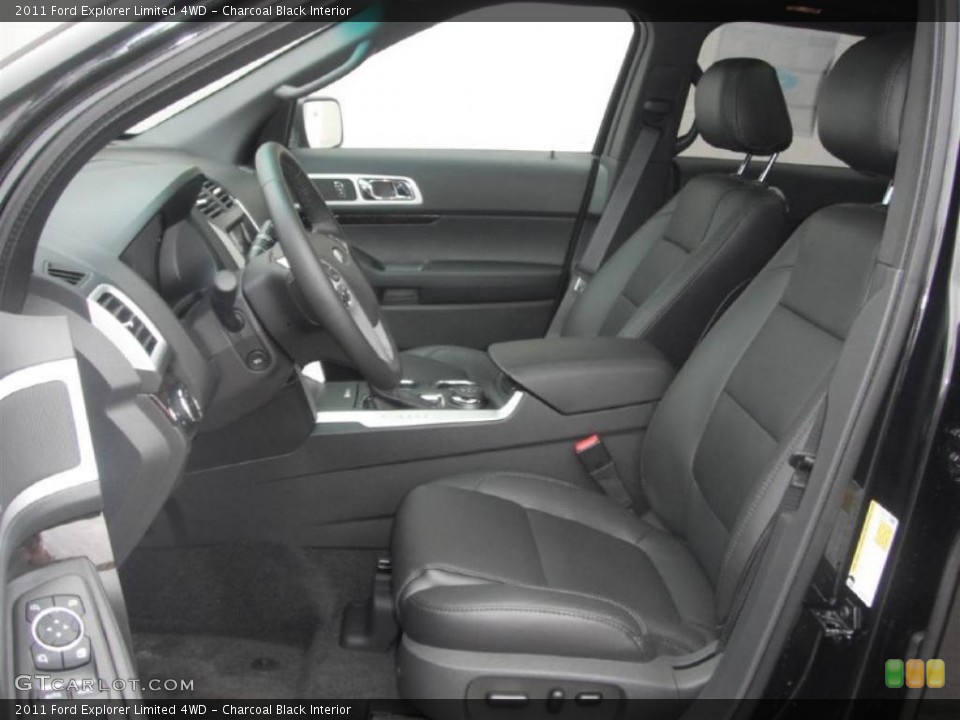 Charcoal Black Interior Photo for the 2011 Ford Explorer Limited 4WD #45619252