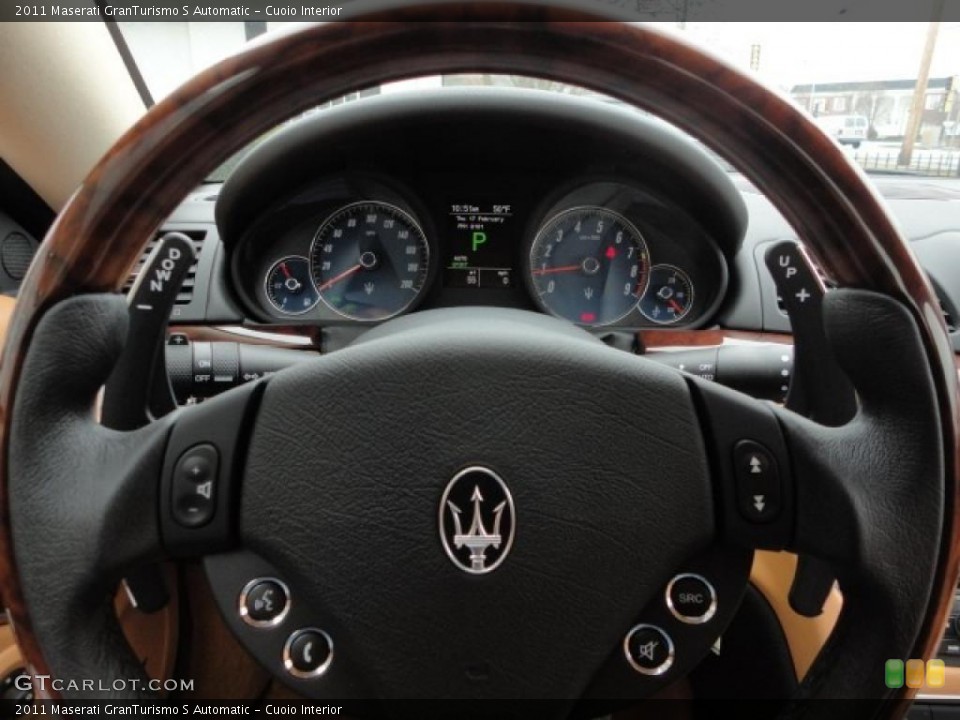 Cuoio Interior Steering Wheel for the 2011 Maserati GranTurismo S Automatic #45619412