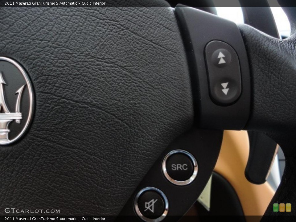 Cuoio Interior Controls for the 2011 Maserati GranTurismo S Automatic #45619452