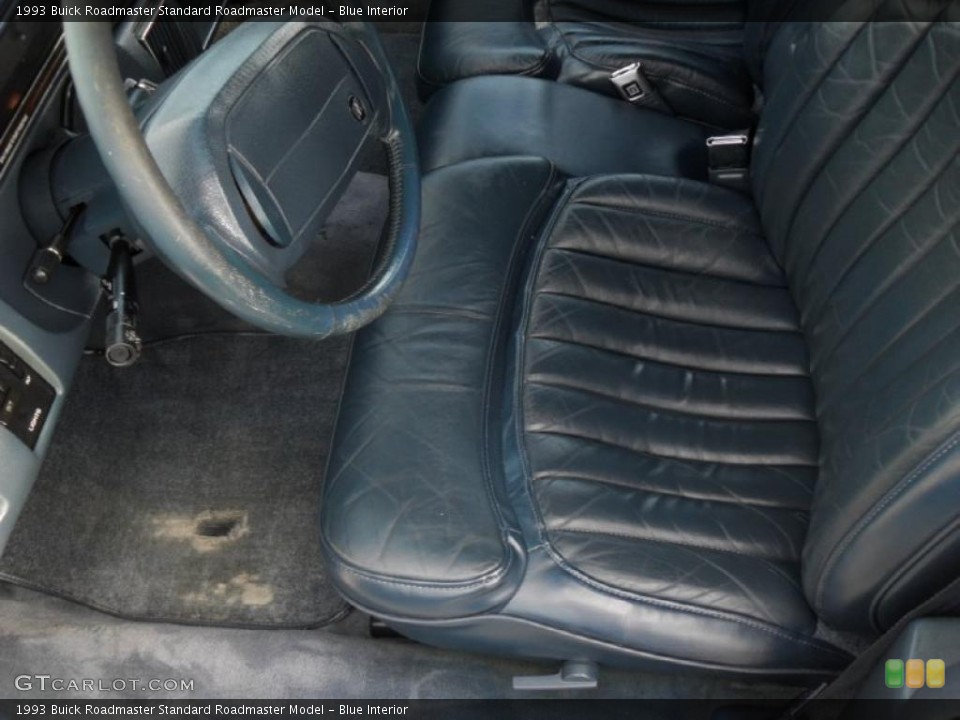 Blue Interior Photo for the 1993 Buick Roadmaster  #45619524