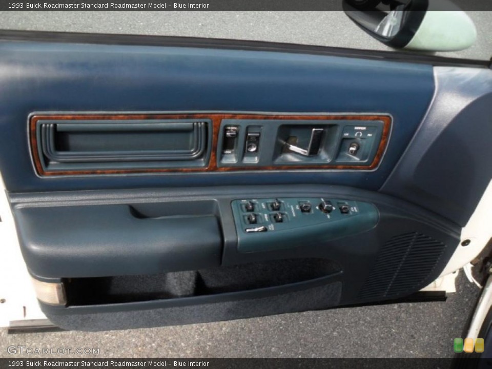 Blue Interior Door Panel for the 1993 Buick Roadmaster  #45619532