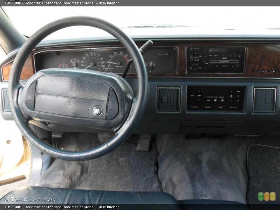 Blue Interior Dashboard for the 1993 Buick Roadmaster  #45619548