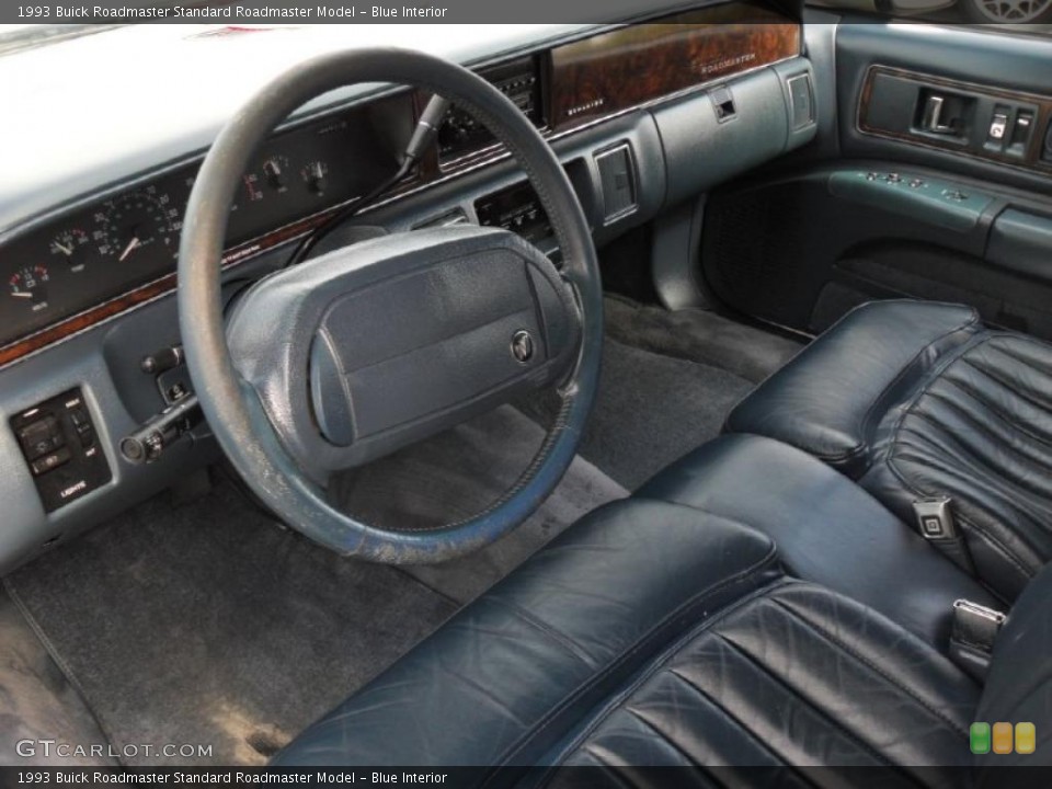 Blue Interior Prime Interior for the 1993 Buick Roadmaster  #45619592