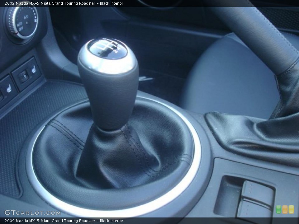 Black Interior Transmission for the 2009 Mazda MX-5 Miata Grand Touring Roadster #45620600