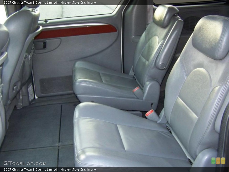 Medium Slate Gray Interior Photo for the 2005 Chrysler Town & Country Limited #45620800