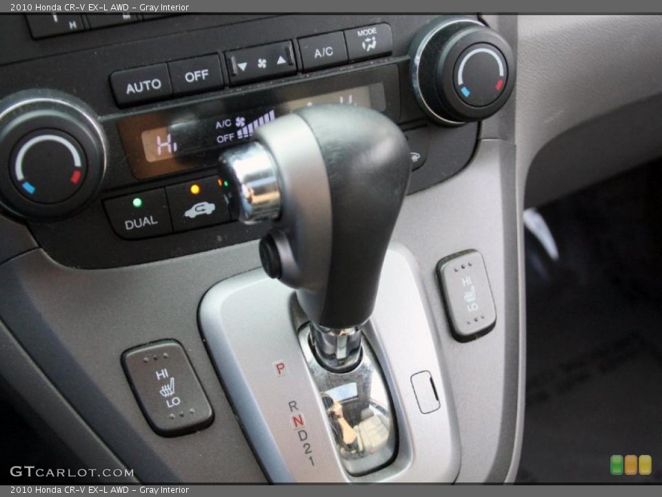 Gray Interior Transmission for the 2010 Honda CR-V EX-L AWD #45625715